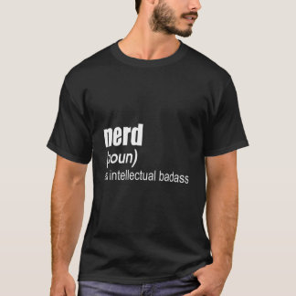 Camiseta Nerd Um Badass Intelectual