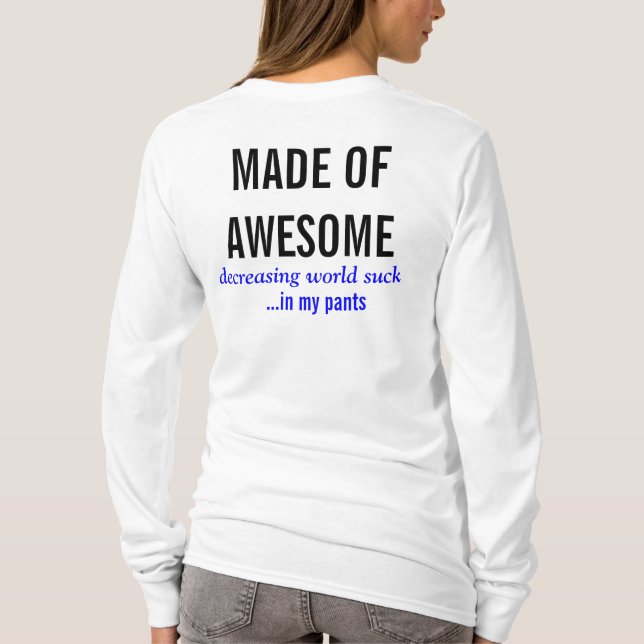 CAMISETA NERDFIGHTERS, *DFTBA* (Verso)