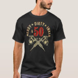 Camiseta Nerdy Dirty Inked & 50 1972 50th Birthday Tattoos<br><div class="desc">Nerdy Dirty Inked & 50 1972 50º Aniversário Tatuagens Para Mulheres</div>