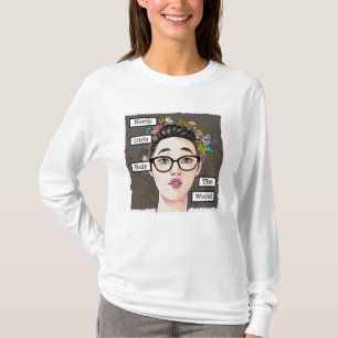 Camiseta Nerdy Girls governa o mundo