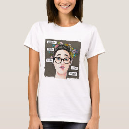 Camiseta Nerdy Girls governa o mundo