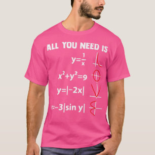 Camiseta Nerdy Math Equation Matemática Science Geometry P