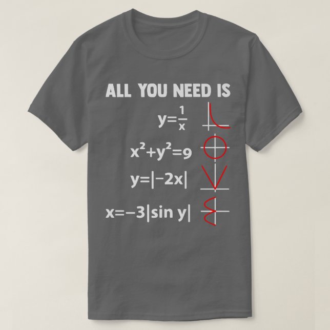 Camiseta Nerdy Math Equation Matemática Science Geometry P (Frente do Design)
