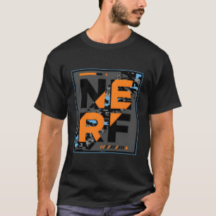 Camiseta Nerf Camouflage Glitch Poster