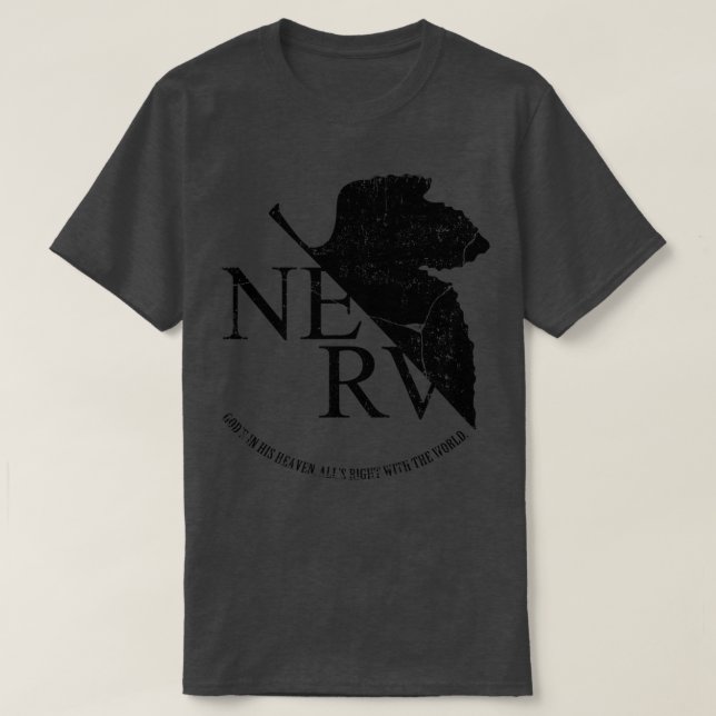 CAMISETA NERV (Frente do Design)