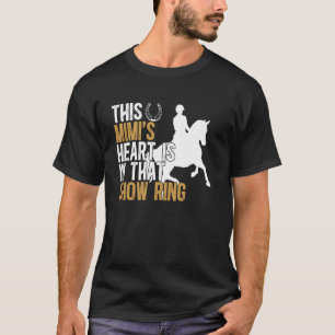 Camiseta Nesse Show Ring Cavalo Show Mimi Avó Equestre