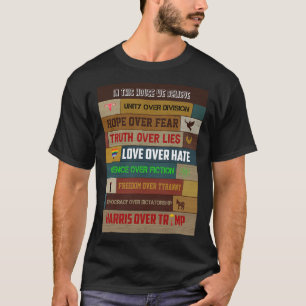 Camiseta Nesta Assembleia, Acreditamos Que Harris Sobre Tru