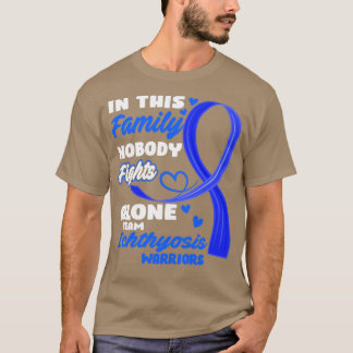 Camiseta Nesta Família Ninguém Luta Sozinha Com A Iquiose D