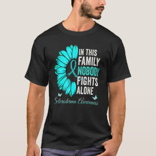 Camiseta Nesta Família Ninguém Luta Sozinha Scleroderma Awa