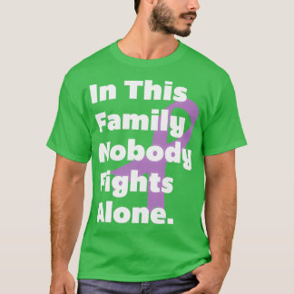 Camiseta Nesta Família Ninguém Luta Sozinho