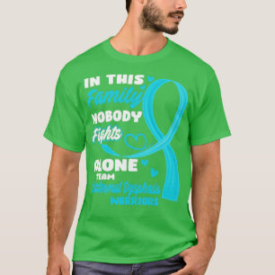 Camiseta Nesta Família Ninguém Luta Sozinho Com A Equipe Ec