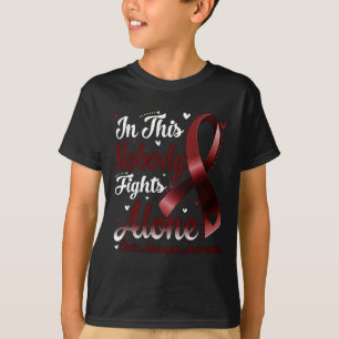 Camiseta Nesta Família Ninguém Luta Sozinho O Aneurismo Cer
