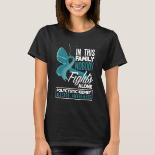 Camiseta Nesta Família Ninguém Luta Sozinho Pela Consciênci