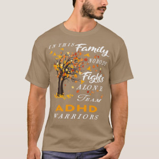 Camiseta Nesta Família Ninguém Luta Sozinho Pela Consciênci