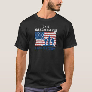 Camiseta Neta Criada Por Uma Bandeira Veterana Dos EUA Orgu