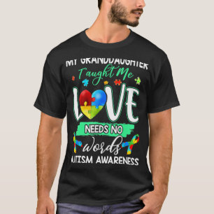 Camiseta Neta Me Ensinou que o Amor Não Precisa de Palavras