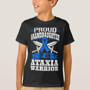 Camiseta Neta Orgulhosa de uma Conscientização de Guerreiro