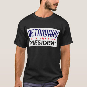 Camiseta Netanyahu para o presidente