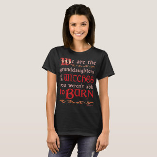 Camiseta Netas pagãs feministas das bruxas