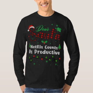 Camiseta Netflix Conta Como Correspondência Produtiva de Na
