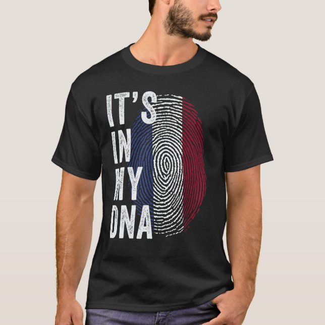Camiseta Netherlands It's In My DNA Dutch Fingerprint Holla (Frente)