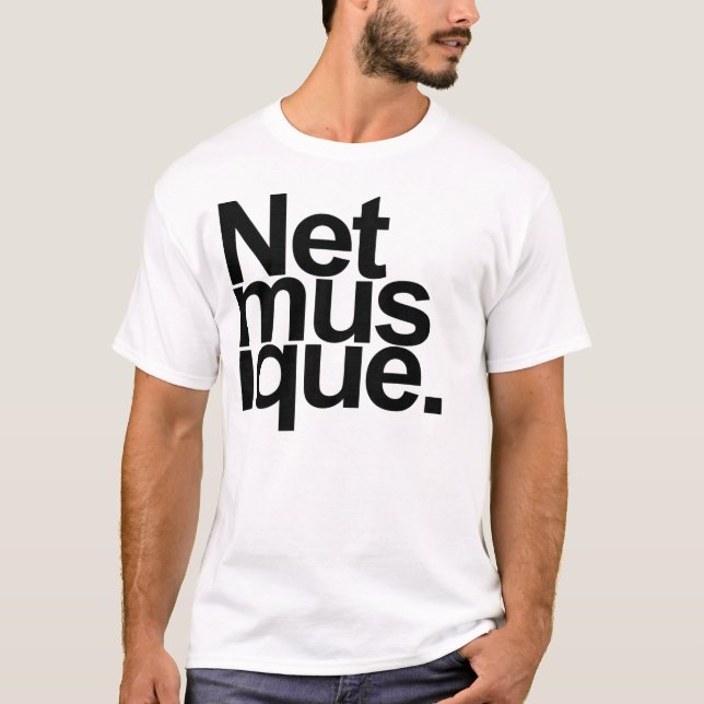 Camiseta netmusique (Frente)