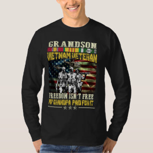Camiseta Neto Orgulhoso Do Vietnã - Liberdade
