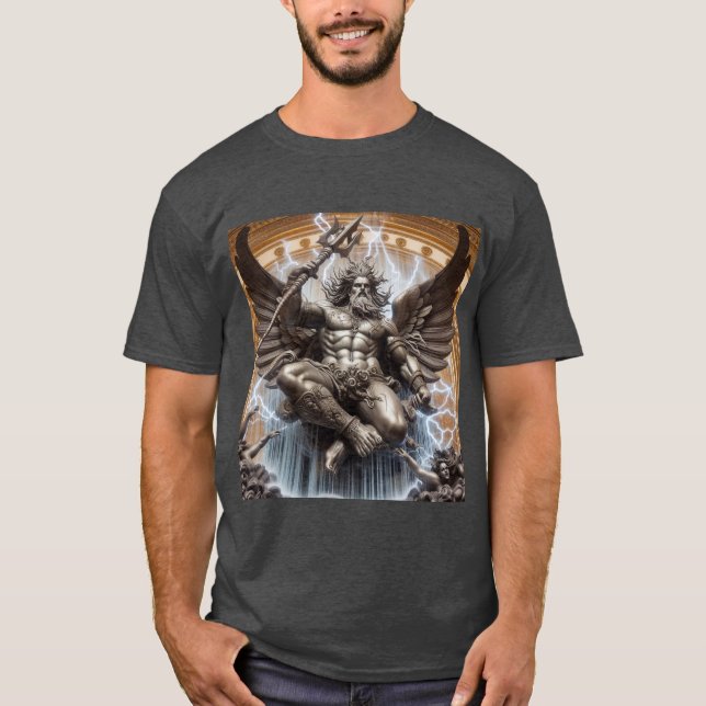 Camiseta Netón: El Dios Prehispánico del Trueno (Frente)