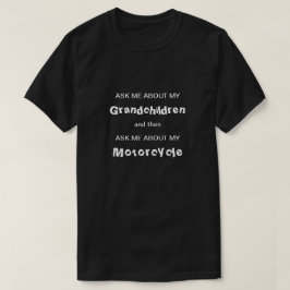 Camiseta Netos e motocicleta