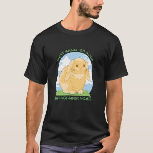 Camiseta Nett Kann Ich Auch Bringt Aber Nix Dwarf Rabbit Br
