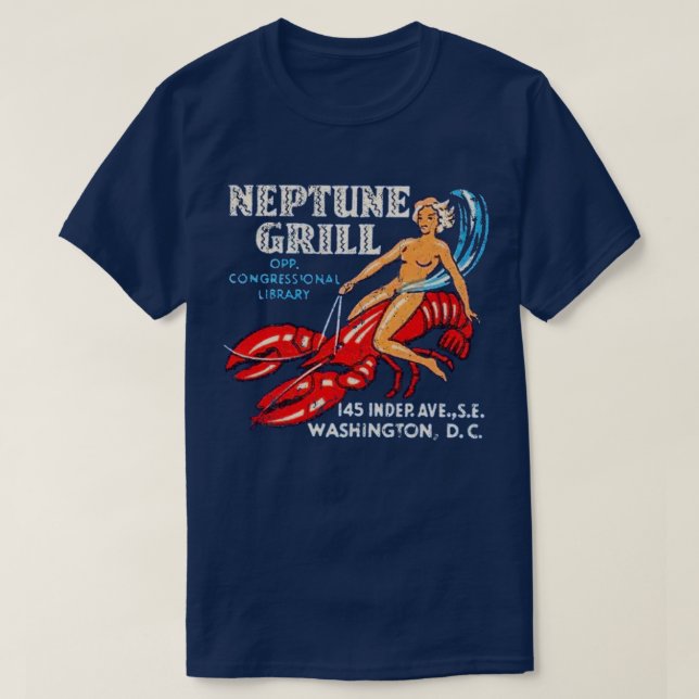 Camiseta Netuno Grill (Frente do Design)