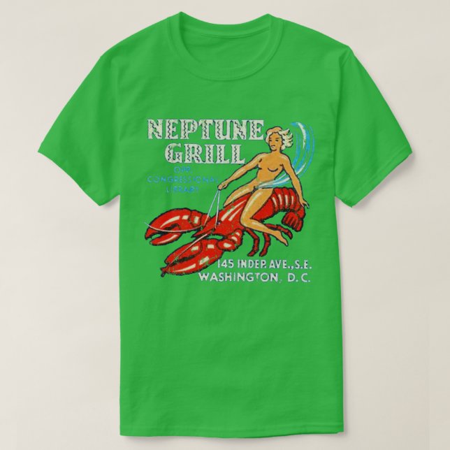 Camiseta Netuno Grill (Frente do Design)