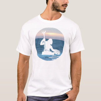 Camiseta Netuno no mar