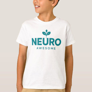 Camiseta Neuro Awesome Teal Sprout Neurodiversity Pride