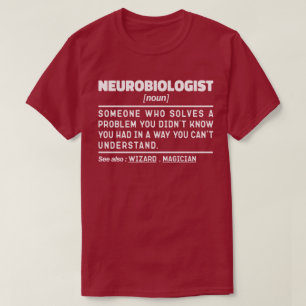 Camiseta Neurobiólogo Noun Neurologia Enfermando Professor