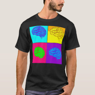 Camiseta Neurociência é psicologia divertida Neuron Neurotr