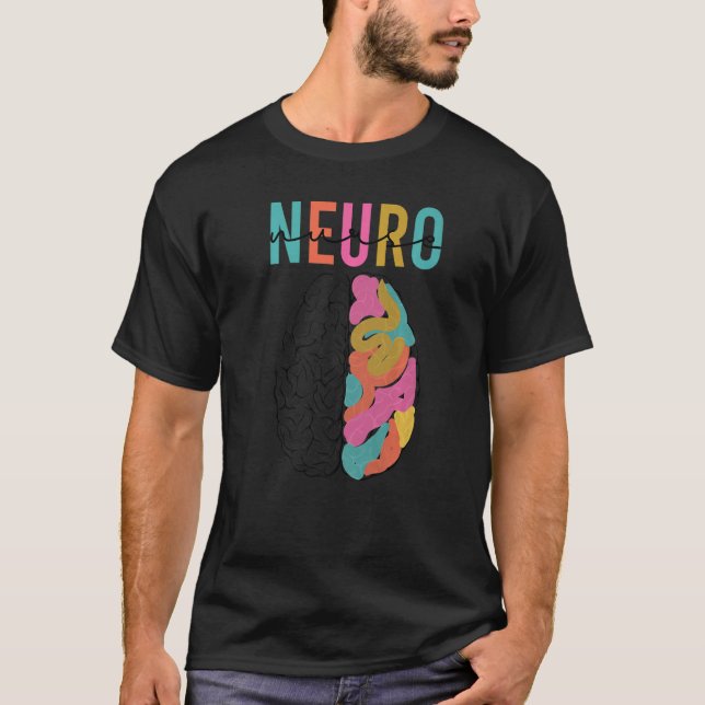 Camiseta Neurocirurgia Neurologia Neuro Tech Trauma Icu Str (Frente)