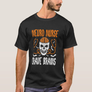 Camiseta Neurocirurgia Neurologia Trauma ICU Halloween Neur