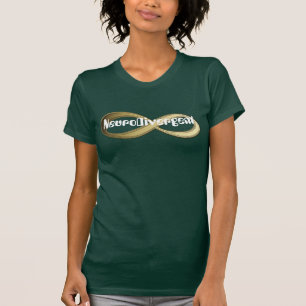 Camiseta NeuroDivergent Dourada Infinity Shirt
