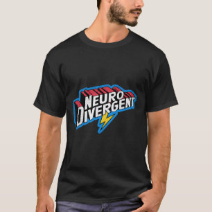 Camiseta Neurodivergente Adhd Autism Hero Asd Celebra Neur