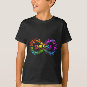 Camiseta NeuroDiversidade Abraça Autismo Adhd Borboleta Asd