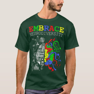 Camiseta NeuroDiversidade Adota ADHD Autismo ASD