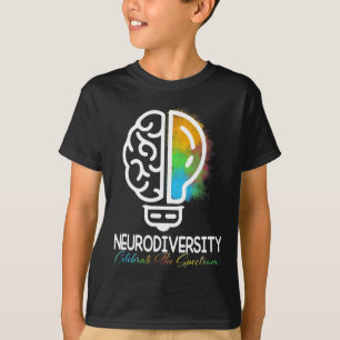 Camiseta NeuroDiversidade Autismo Espectro Asd Arco-Íris Br