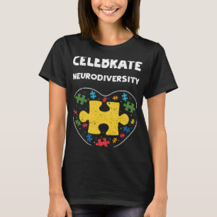 Camiseta Neurodiversidade Celebra Autismo Neurodiversity Aw