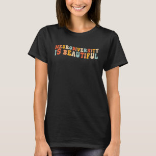 Camiseta Neurodiversidade é Bela Mãe de Autismo Conscientiz