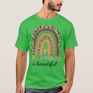 Camiseta Neurodiversidade é Belo Auti de Educação Especial