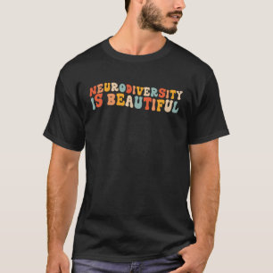 Camiseta Neurodiversidade é um belo autismo Mãe Autismo Awa