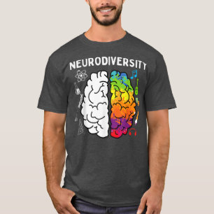Camiseta Neurodiversity-ADHD Autismo Asperger Dislexia Disp