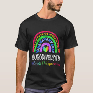 Camiseta Neurodiversity Autismo Espectro de consciência ASD