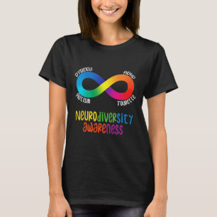 Camiseta Neurodiversity Awarding Adutism Dyslexia Tour